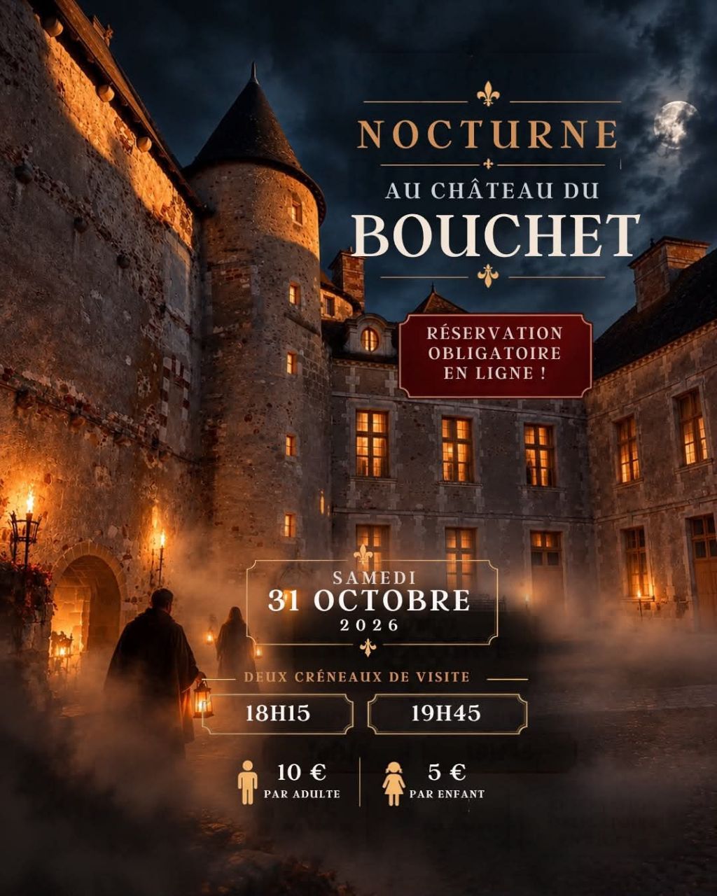 Halloween Nocturne 2026 Château du Bouchet