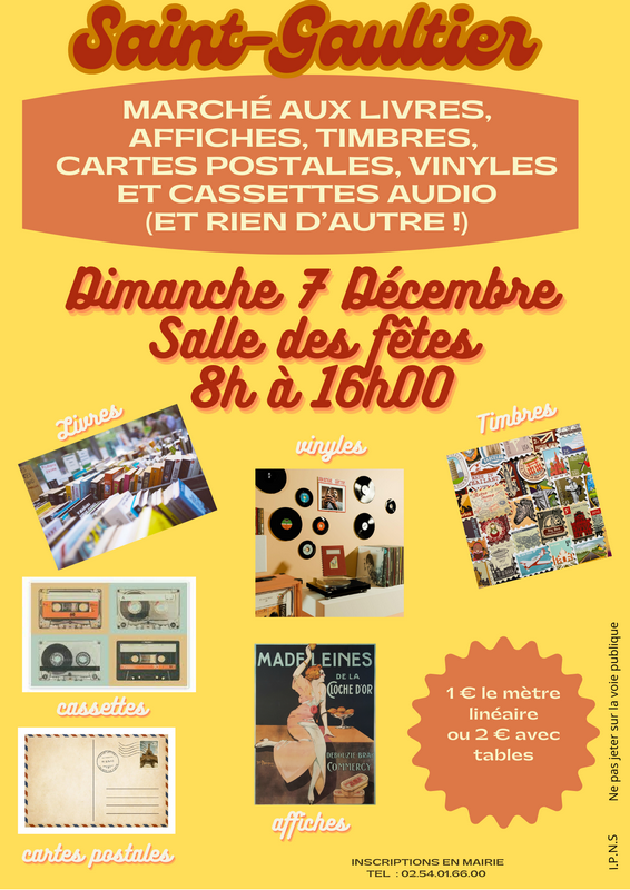 Marché aux livres St Go ©mairiedestgaultier
