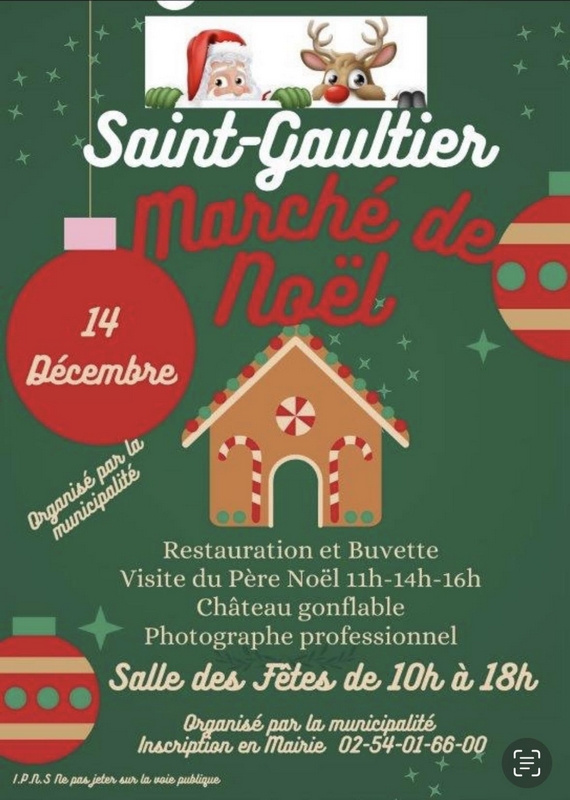 Marché de noël St Go ©mairiestgaultier