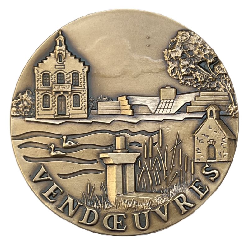 Médaille communale 3 Mairie de Vendoeuvres