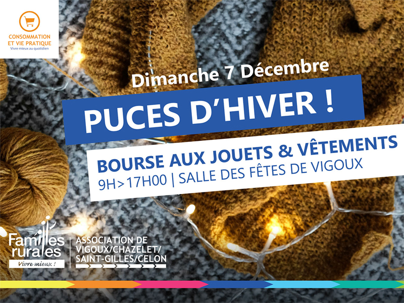 Puces d'hiver Vigoux