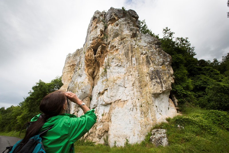 Randonnée Mérigny. Le rocher de la Dube. © hellio - van ingen