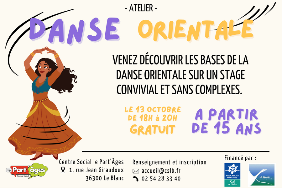 SISMDanseorientale43 Centre Social Le Partage