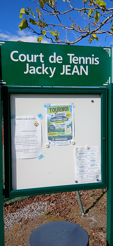 Courts de tennis Jacky Jean Isabelle Duvergne