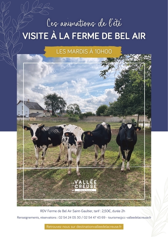 Visite ferme Bel Air ©otvc