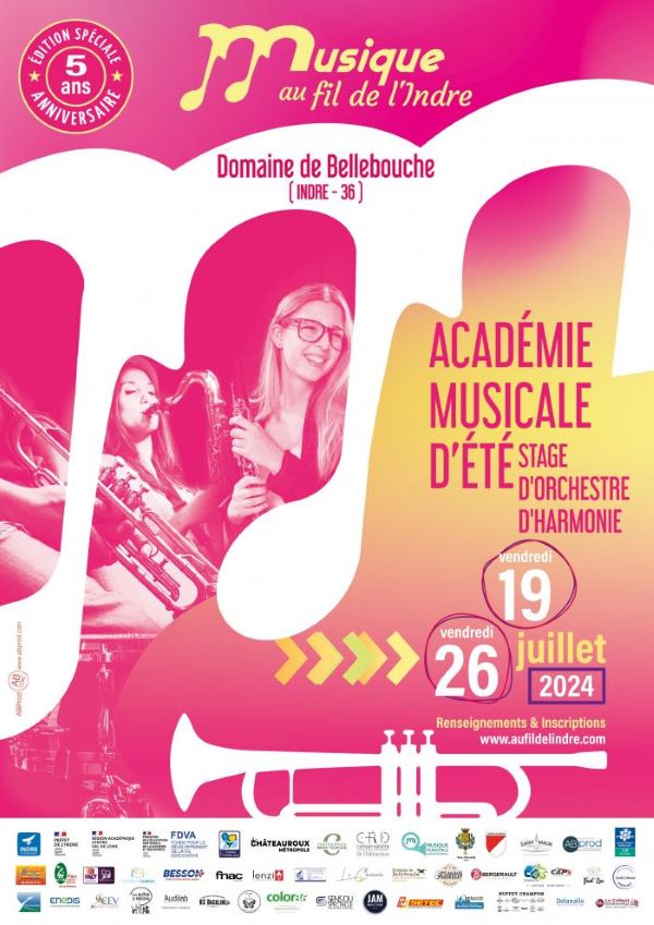 Académie musiclae d'été © Au fil de l'Indre