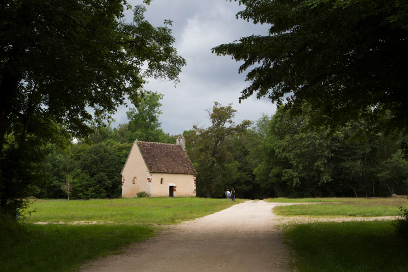 La forêt de Lancosme - Clairière et chapelle de St Sulpice © Hellio - Van Ingen