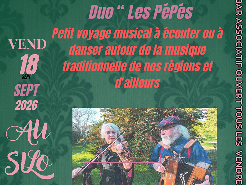 affiche Duo Les PéPés - 1 ©LeSilo