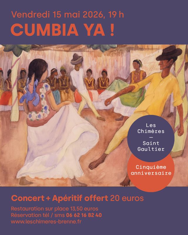 afficheCumbiaYa(15mai26) ©leschimères