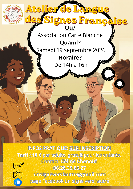 Votre texte de paragraphe - atelier le blanc Un signe vers l'autre