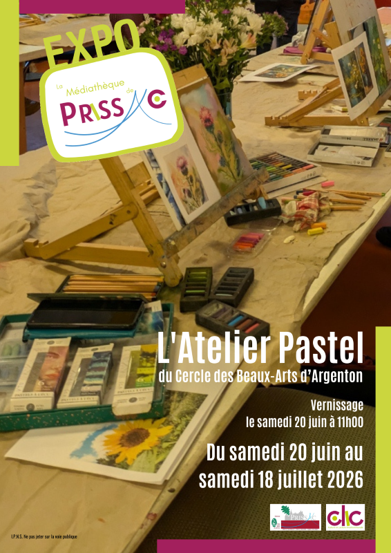 cercle beaux arts médiathèque du prissac