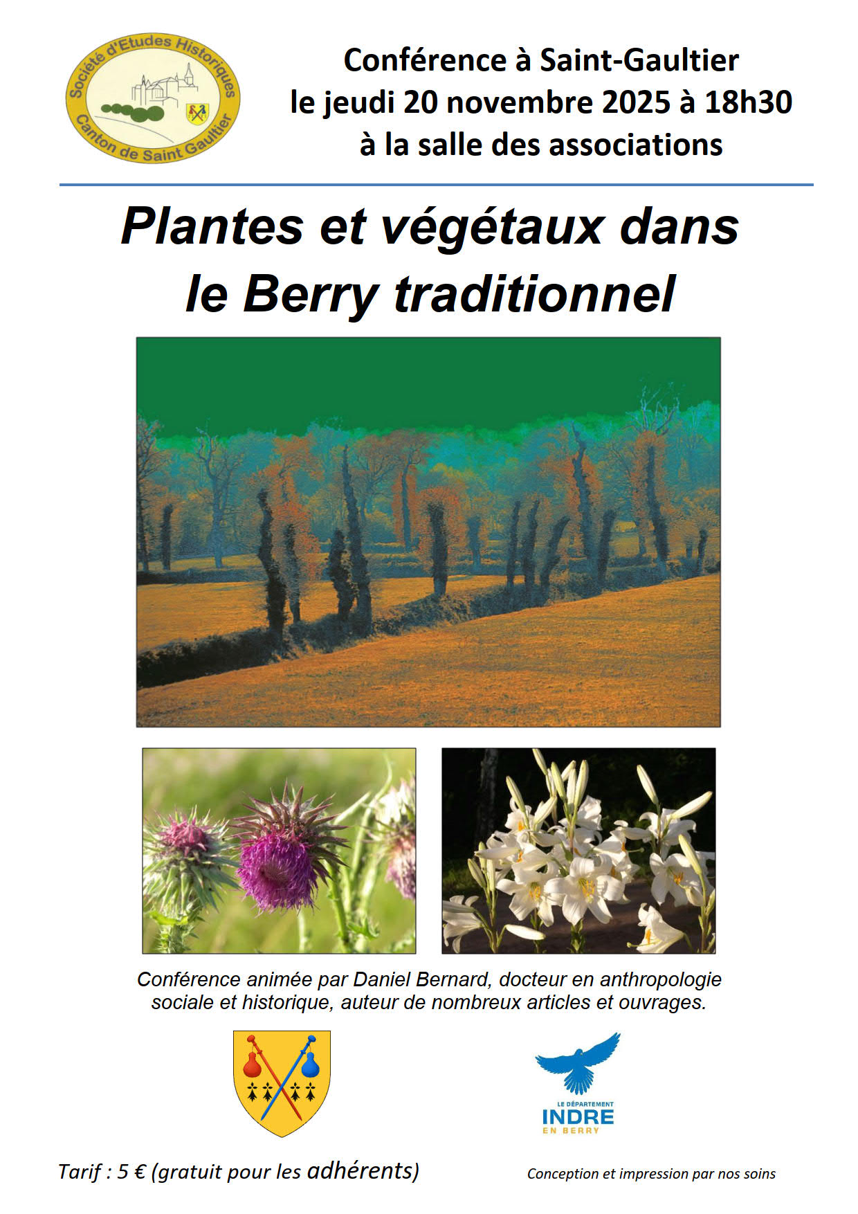 conférence à st gaultier ©steetudeshistoriquescantondesaintgaultier 