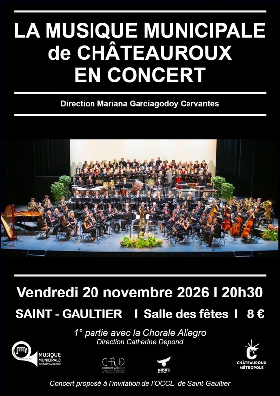musique municipale de chateauroux ©occldesaintgaultier