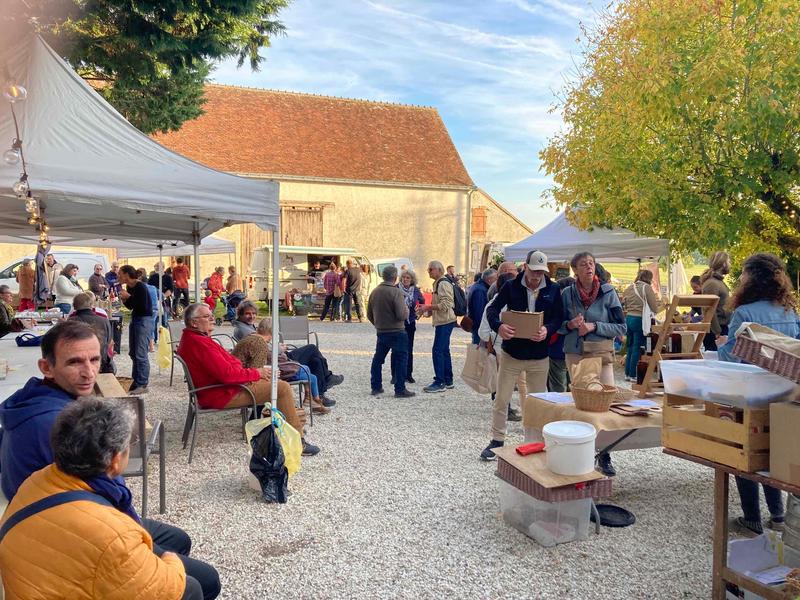 Marché délices paysans Catherine Closson