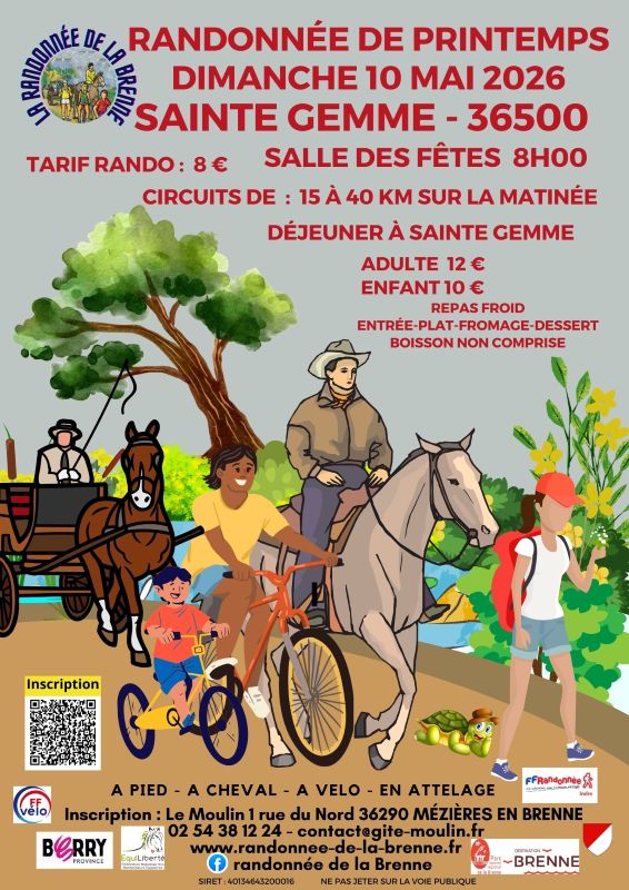 rando brenne printemps randonnée de la brenne