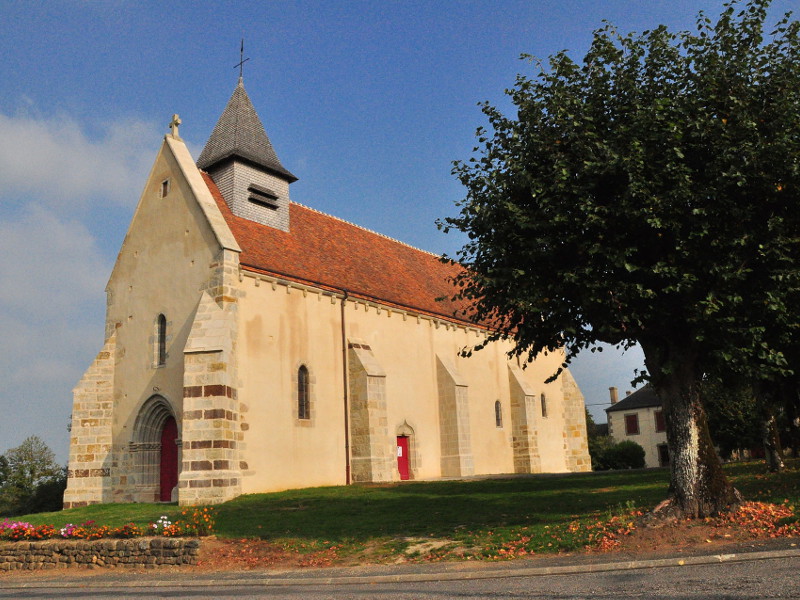 Église Saint-Sulpice à Roussines Jean FAUCHEUX