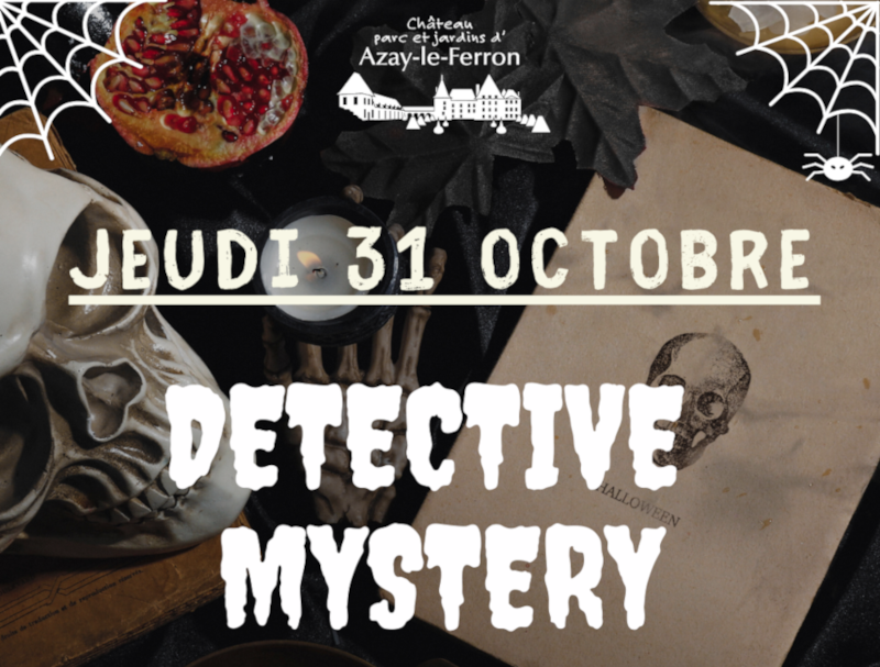 soireedetectivemysery Château Azay