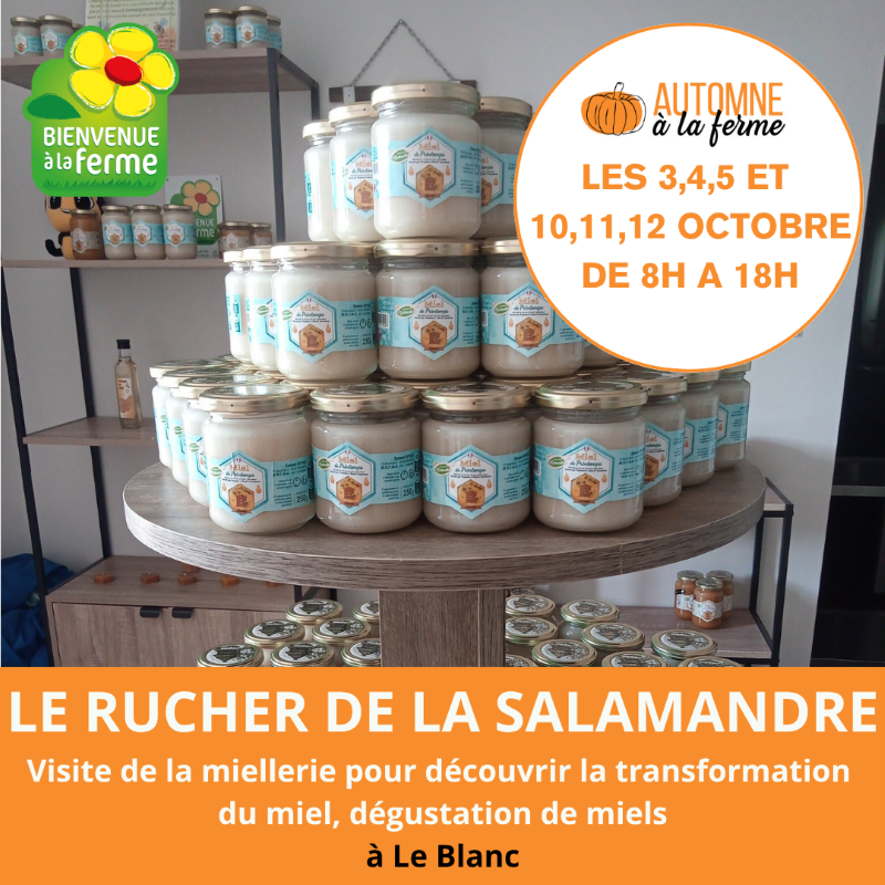 Le Rucher de la Salamandre © Bienvenue à la Ferme